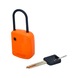 KS TOOLS Lockout padlock, orange, composite material, 38 mm - Padlocks - 1