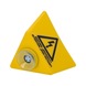 Roof display with lightning symbol and suction cup - Warning sign with lightning symbol - 1