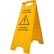 Stand with lightning symbol - Warning sign with lightning symbol - 1