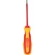 ERGOTORQUE VDE slotted screwdriver, 2.5 mm on hanger - ERGOTORQUE VDE slotted screwdriver - 1