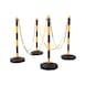 Barrier post set with chain, 13 pieces - Barrier post - 1