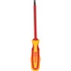 KS TOOLS Hexagon socket screwdriver with protective insulation, 4 mm - Hexagon socket screwdriver with protective insulation - 1