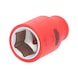 3/8 inch insulated socket, 19 mm 117.5219 - 3/8 inch insulated socket - 1