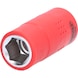 1/2 inch insulated socket, 15 mm - 1/2 inch insulated socket - 1