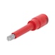 3/8 inch insulated bit socket TX, T50, 122 mm - 3/8 inch insulated bit socket TX - 1