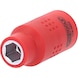 3/8 inch insulated socket, 9 mm - 3/8 inch insulated socket - 1