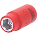 3/8 inch insulated socket, 11 mm 118.3836 - 3/8 inch insulated socket - 1