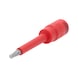 3/8 inch insulated bit socket hexagon socket, 5 mm, 122 mm long - 3/8 inch insulated bit socket hexagon socket - 1