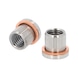 Replacement bushing with copper ring, pack of 10, IG M9x1.25 - Taps, thread formers, dies (miscellaneous) - 1