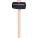 Rubber mallet, 520g - Rubber mallet - 1