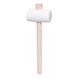 KS TOOLS Rubber mallet, white, 500 g - Rubber mallet - 1