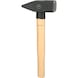 Locksmith's hammer with hickory handle, 2000 g - Sledgehammer - 1