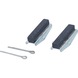 KS TOOLS Hon-Stein-Satz, L&auml;nge: 28,5 mm, f&uuml;r 150.1180, 2-teilig - Zylinderkopf (KFZ, Zusammenbau, Sonstige) - 1
