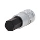 KS TOOLS 1/2 inch hex socket bit socket for HV battery fastenings for VAG, 16 mm - 1/2 inch bit socket, hexagon socket - 1