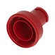 KS TOOLS Adapter D, red - Coolant circuit (automotive, assembly, other) - 1