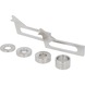 KS TOOLS Flywheel locking tool set, variable, 6-piece - Clutch (motor vehicles, other) - 1