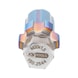 KS TOOLS Thread cutter with guide bolt for NOX sensors, M20x1.5 - Thread cutting tool assortment - 1