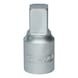 3/8 inch oil service bit socket for square socket screws, 11 mm - Oil service bit socket for square socket screws - 1