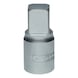 3/8 inch oil service bit socket for square socket screws, 13 mm - Oil service bit socket for square socket screws - 1