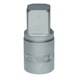 KS TOOLS 3/8 inch oil service bit socket for square socket screws, 14 mm - Oil service bit socket for square socket screws - 1