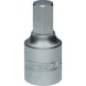 3/8 inch oil service bit socket for hexagon socket screws, 10 mm - Oil service bit socket for hexagon socket screws - 1