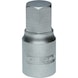 3/8 inch oil service bit socket for hexagon socket screws, 14 mm - Oil service bit socket for hexagon socket screws - 1