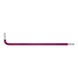 KS TOOLS Ball-end TX offset hex key, XL, T15, purple - TX angle pin wrench - 1