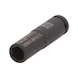1/4 inch impact socket, long, 8 mm - 1/4 inch impact socket - 1