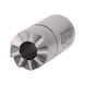 Injector seal seat milling head, flat, D: 17/17 mm, 38 mm - Extraction tool (standard parts, toolmaking) - 1