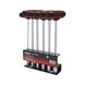 T-handle socket screwdriver set, 6-piece, 6-14 mm - Screwdriver set - 1