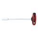 T-handle socket screwdriver, long, 14 mm on hanger - T-handle socket screwdriver - 1