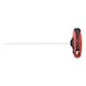 T-handle hex key, 4 mm, 180 mm on hanger - T-handle hexagon socket wrench - 1