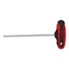 T-handle hex key, 5 mm, 185 mm on hanger - T-handle hexagon socket wrench - 1
