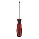 ERGOTORQUEplus slotted screwdriver, 3 mm, 155 mm long on hanger - ERGOTORQUEplus Slotted Screwdriver - 1