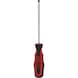 ERGOTORQUEplus slotted screwdriver, 4 mm, 180 mm long on hanger - ERGOTORQUEplus Slotted Screwdriver - 1