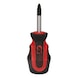 ERGOTORQUEplus screwdriver, short, PZ2 on hanger - ERGOTORQUEplus screwdriver, short - 1