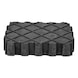 Universal rubber pad for lifting platforms 155x125x35 mm - Universal rubber pad for lifting platforms - 1