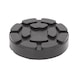 Rubber disc 06 for Ravaglioli / Sirio / Space lifting platforms, D: 100 mm - Rubber disc for lifting platforms - 1