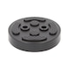 Rubber disc 09 for Twin Busch lifting platforms, D: 140 mm - Rubber disc for lifting platforms - 1