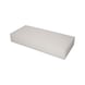 Protective block 03 for lifting platforms, 340 x 150 x 55 mm - Protective block for lifting platforms - 1