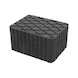 Rubber pad 10 for lifting platforms, 160 x 120 x 85 mm - Rubber pad for lifting platforms - 1