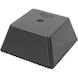 Rubber pad 17 for lifting platforms, 150 x 150 x 70 mm - Rubber pad for lifting platforms - 1