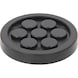 Rubber disc 49 for Zippo lifting platforms, D: 100 mm - Rubber disc for lifting platforms - 1
