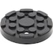 Rubber pad 58 for MAHA / Slift lifting platforms, D: 100 mm - Rubber disc for lifting platforms - 1
