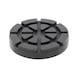 Rubber disc 61 for Cascos lifting platforms, D: 140 mm - Rubber disc for lifting platforms - 1