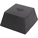 Rubber pad 44 for lifting platforms, 135 x 100 x 70 mm - Rubber pad for lifting platforms - 1