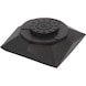 Rubber pad 46 for lifting platforms, 135 x 135 x 42 mm - Rubber pad for lifting platforms - 1