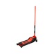 Performance hydraulic steel jack, 2000 kg, flat, lifting height: 75-610 mm - Shunting jack (hydraulic) - 1