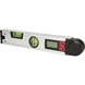 KS TOOLS Digital angle gauge spirit level, 0 degrees - 225 degrees - Digital spirit level - 1