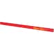 Carpenter's pencil, red, HB - Carpenter's pencil - 1